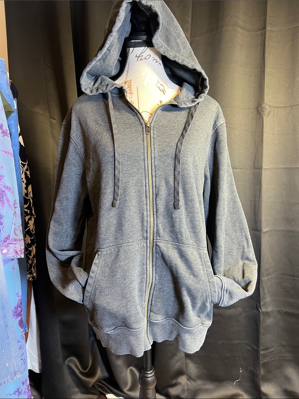 Goodfellow & Co Gray Full-Zip Hoodie